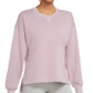 Nike Women's Yoga French Terry Sweatshirt Purple Size Medium