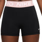 Nike Women's Pro Dri Fit Shorts Black Size X-Large