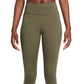 Nike Women's One Dri Fit Full Length Leggings Green Size Small