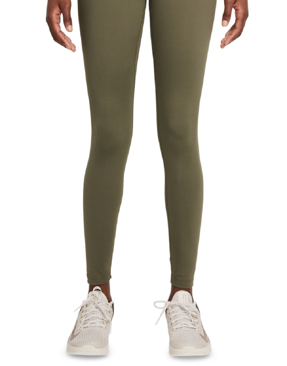 Nike Women's One Dri Fit Full Length Leggings Green Size Small