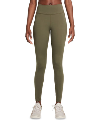 Nike Women's One Dri Fit Full Length Leggings Green Size Small