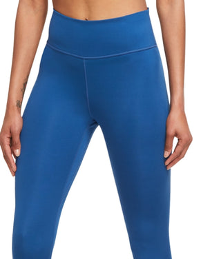 Nike Women's Cropped Leggings Blue Size 2X
