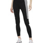 Nike Women's Dri fit One Colorblocked 7/8 Leggings Black Size Large