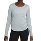Nike Women's Therma Fit Long Sleeve Shirt Gray Size X-Large