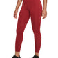 Nike Women's One Therma Fit Mid Rise Leggings Red Size Small
