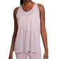 Nike Women's Yoga Dri Fit Crossback Tank Purple Size X-Large