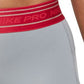Nike Women's Pro Dri Fit Mesh Pocket Training Shorts Gray Size Small