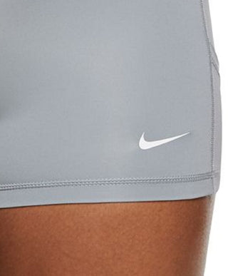 Nike Women's Pro Dri Fit Mesh Pocket Training Shorts Gray Size Small