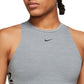 Nike Women's Pro Dri Fit Crop Top Gray Size X-Large