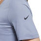 Nike Women's Dri Fit Plus Logo Cropped Top Blue Size 3X