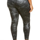 Nike Women's Dri Fit Camo Leggings Gray Size 2X