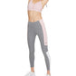 Nike Women's Color Block Mid Rise 7/8 Tights Gray Size 2X