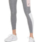 Nike Women's Color Block Mid Rise 7/8 Tights Gray Size 3X