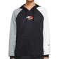 Nike Women's Fleece Color Block Training Hoodie Black Size 1X