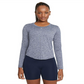 Nike Women's Plus Dri FIT One Standard Fit Top Blue Size 3X