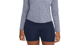 Nike Women's Plus Dri FIT One Standard Fit Top Blue Size 3X