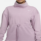 NikeWomen's Plus Dri FIT Get Fit Pullover Training Top Purple Size 2X
