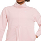 Nike Women's Plus Dri FIT Get Fit Pullover Training Top Pink Size XX-Large
