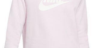 Nike Women's Essential Fleece Sweatshirt Pink Size 3X