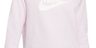 Nike Women's Essential Fleece Sweatshirt Pink Size 3X
