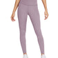 Nike Women's Women's Yoga 7/8 Tights Purple Size 2X