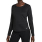 Nike Women's Therma FIT One Top Black Size Medium