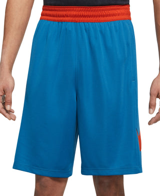 Nike Men's Hbr Basketball Shorts Blue Size Small
