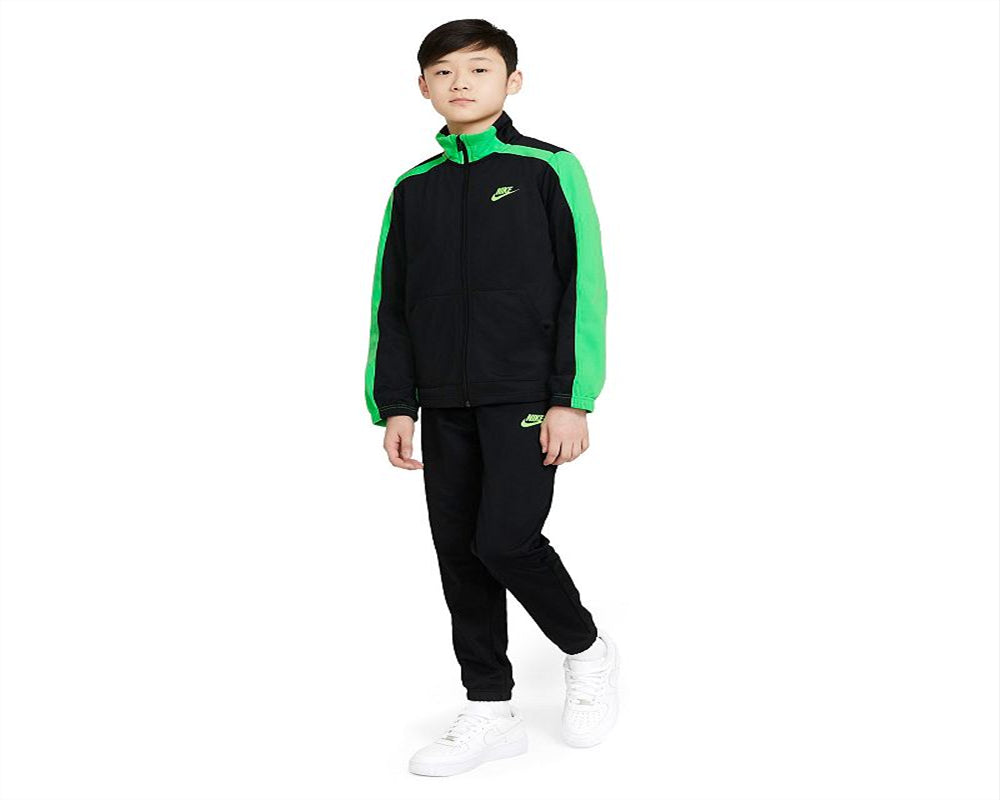 Adidas Kids Boy's Tracksuit Set White/Grey Size Large