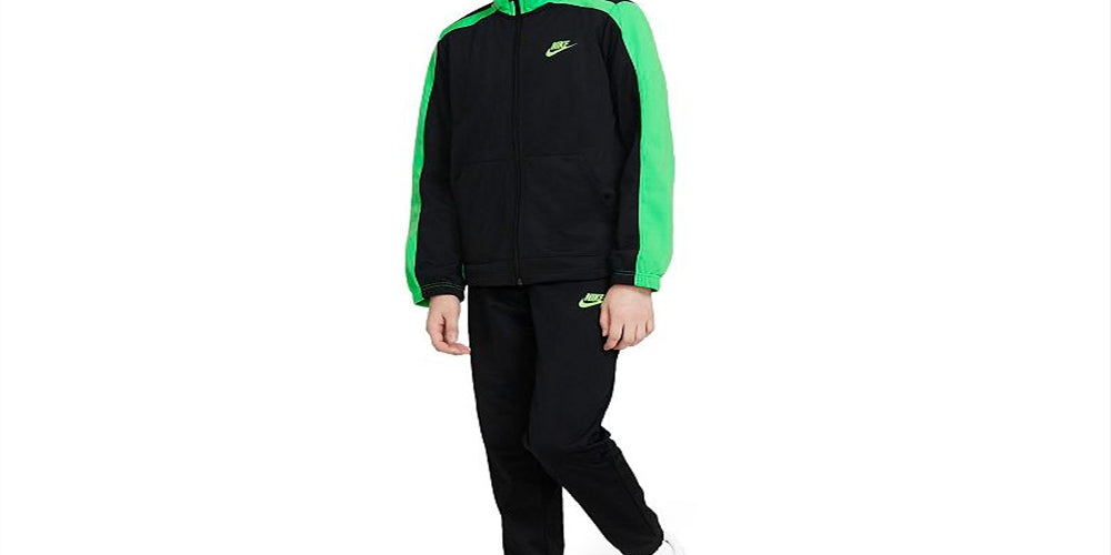 Adidas Kids Boy's Tracksuit Set White/Grey Size Large