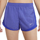 Nike Women's Dri Fit Solid Tempo Running Shorts Blue Size X-Large