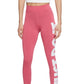 Nike Women's Essential Just Do It Full Length Leggings Pink Size Small
