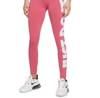 Nike Women's Essential Just Do It Full Length Leggings Pink Size Small