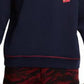 Nike Men's Just Do It Crewneck Fleece Sweatshirt Blue Size Medium