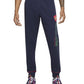 Nike Men's Jdi Brushed Back Jogger Pants Blue Size Small