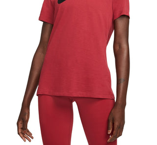 Nike Women's Dry Logo Training T Shirt Pink Size X-Small