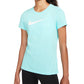 Nike Women's Dry Training Tee Blue Size M