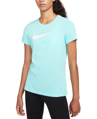 Nike Women's Dry Training Tee Blue Size M
