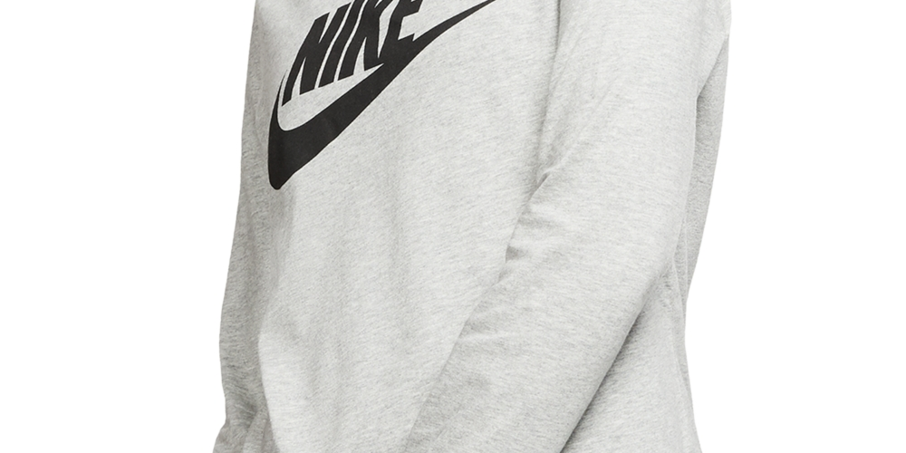Nike Women's Sportswear Essential Cotton Logo Top Green Size XL