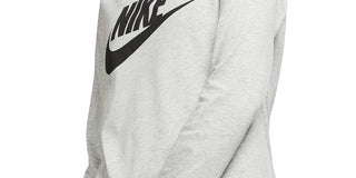 Nike Women's Sportswear Essential Cotton Logo Top Green Size XL