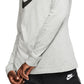 Nike Women's Essential Cotton Logo Top White Size Large