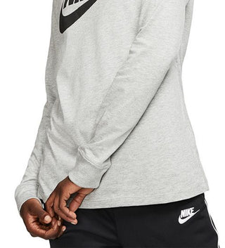 Nike Women's Essential Cotton Logo Top White Size Large