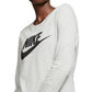 Nike Women's Essential Cotton Logo Top White Size X-Small