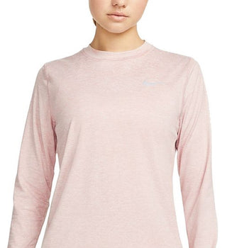 Nike Women's Element Dri Fit Running T-Shirt Pink