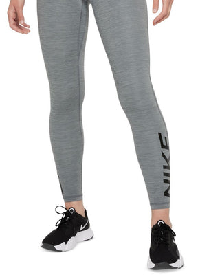 Nike Women's Pro Dri Fit Full Leggings Grey Size X-Small