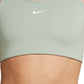 Nike Women's Swoosh Dri Fit Racerback Sports Bra Green Size Small