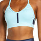 Nike Women's Indy Mesh Inset Sports Bra Blue Size X-Small