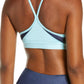 Nike Women's Indy Mesh Inset Sports Bra Blue Size X-Small