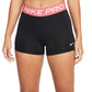Nike Women's Dri Fit Shorts Black Size X-Large
