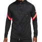 Nike Men's Dri Fit Strike Full Zip Hooded Soccer Jacket Black Size Small