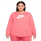 Nike Women's Sportswear Essential Tee Pink Size 1X